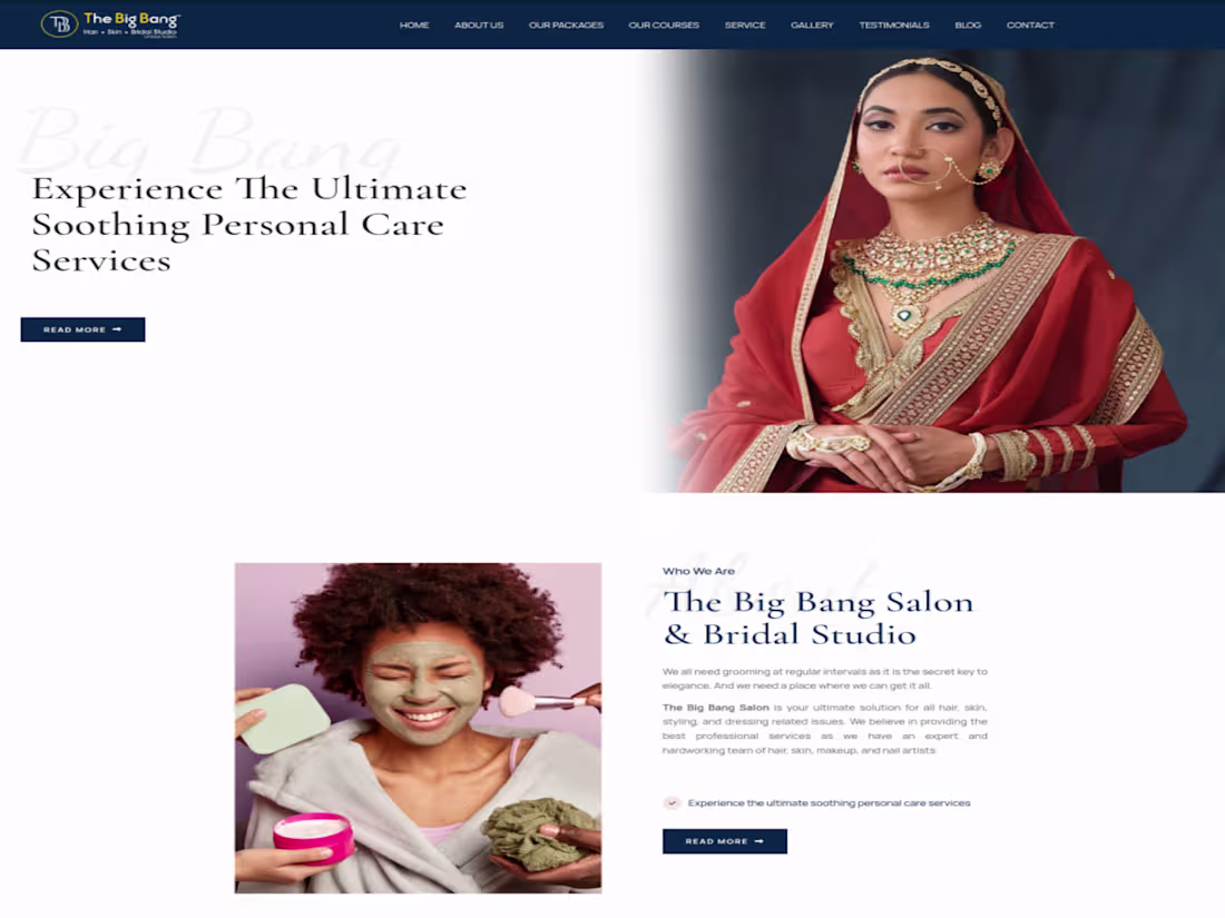 Cover image for I created a Wordpress website