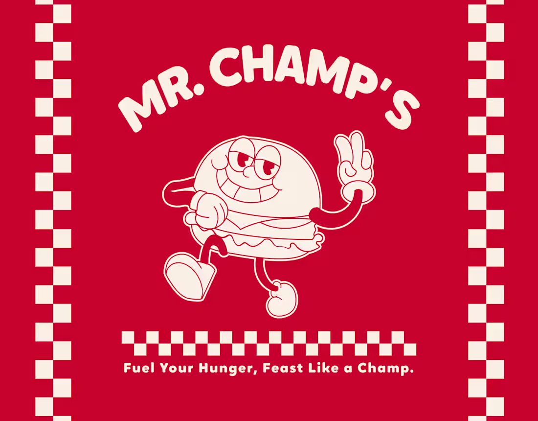 Cover image for MR. CHAMP'S HAMBURGERS