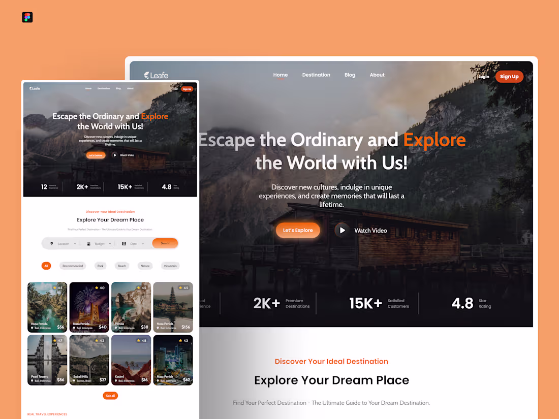 Cover image for Leafe - Web Design
