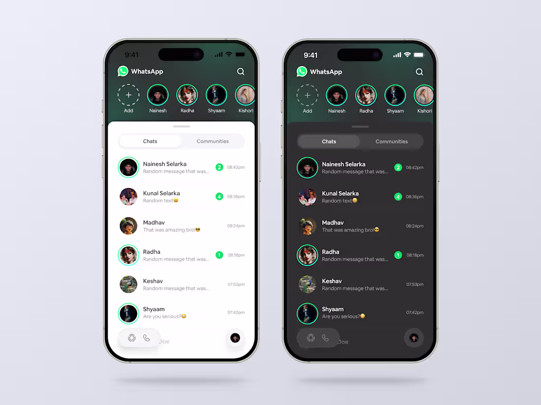 Cover image for WhatsApp Redesign