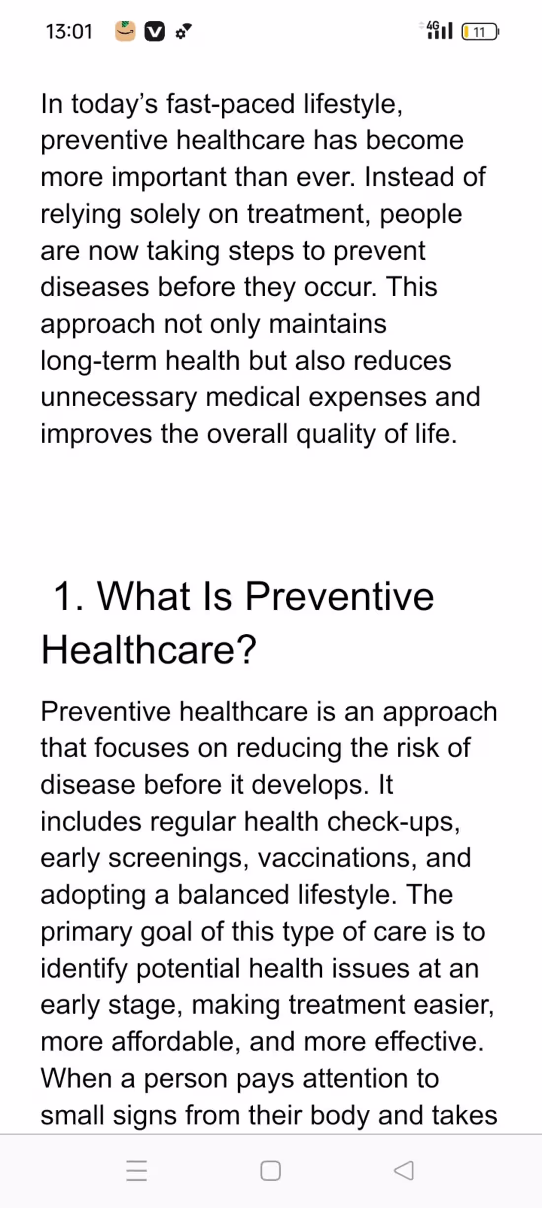 Cover image for Preventive healthcare 