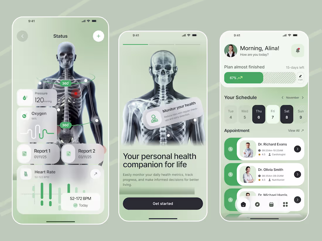 Cover image for Healthcare Dashboard App