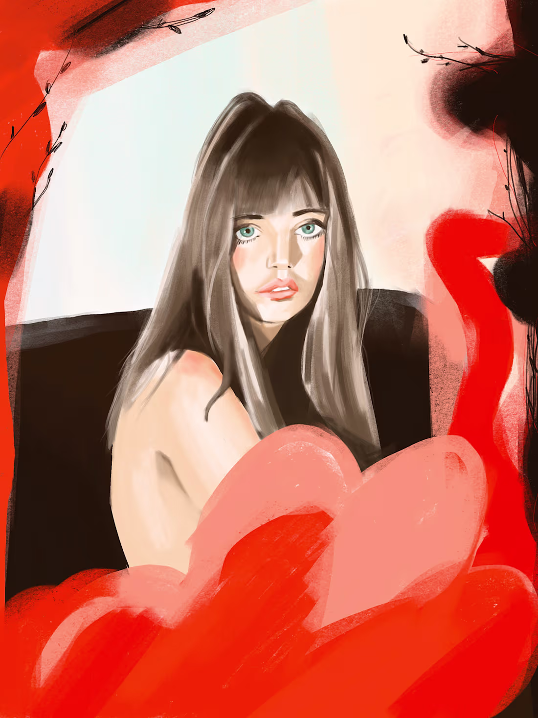 Cover image for Selected digital illustrations