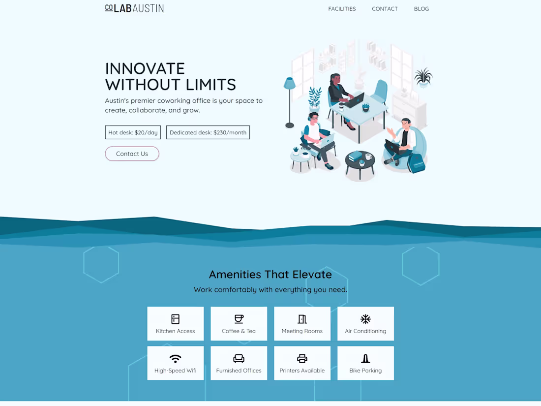 Cover image for Clean UI Design & Seamless Site Build