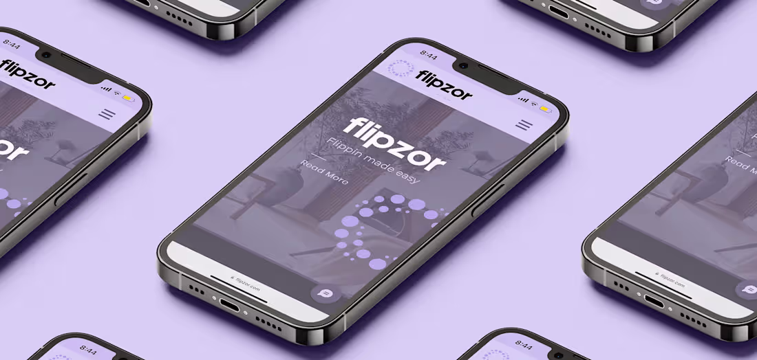 Cover image for Flipzor Website and Brand Development