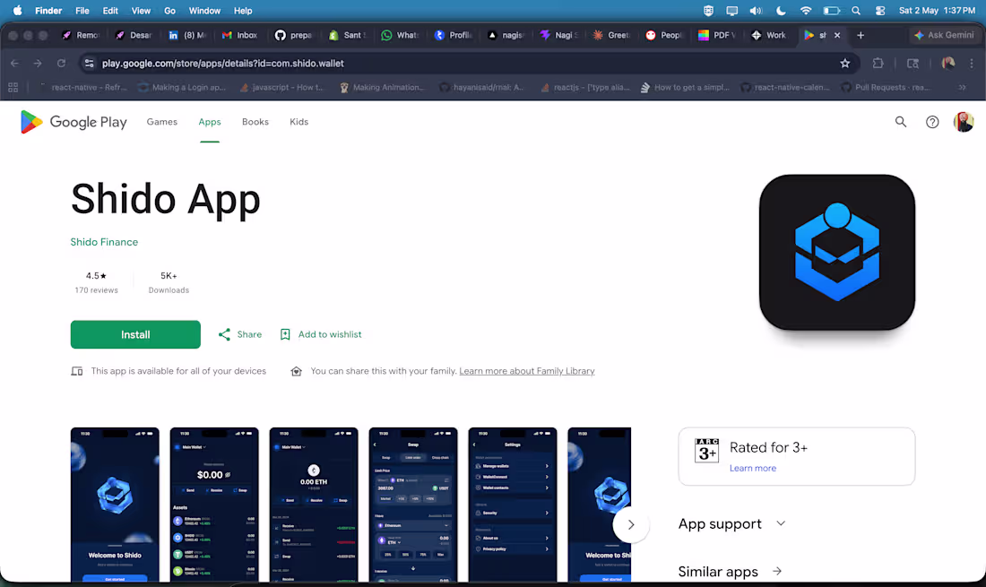 Cover image for Shido Wallet – Cryptocurrency Wallet