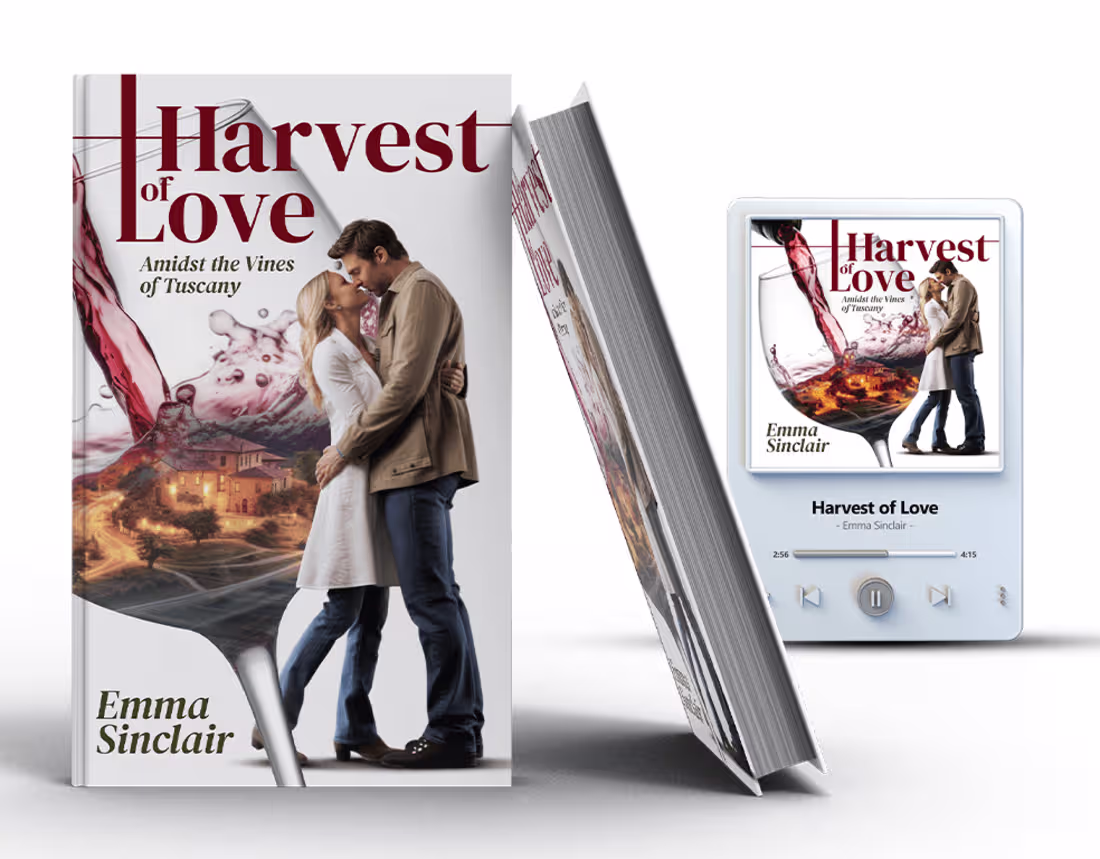 Cover image for Harvest of Love Book Cover Design