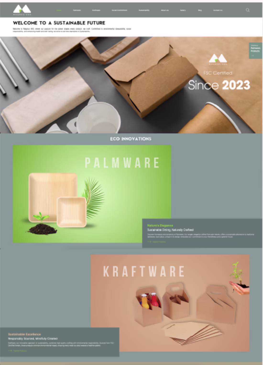 Cover image for Magnus EKO – Website Content Development