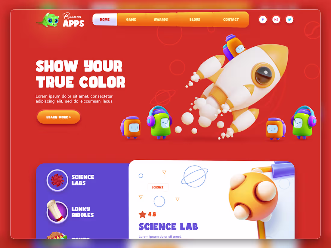 Cover image for Website Design Ui Design 