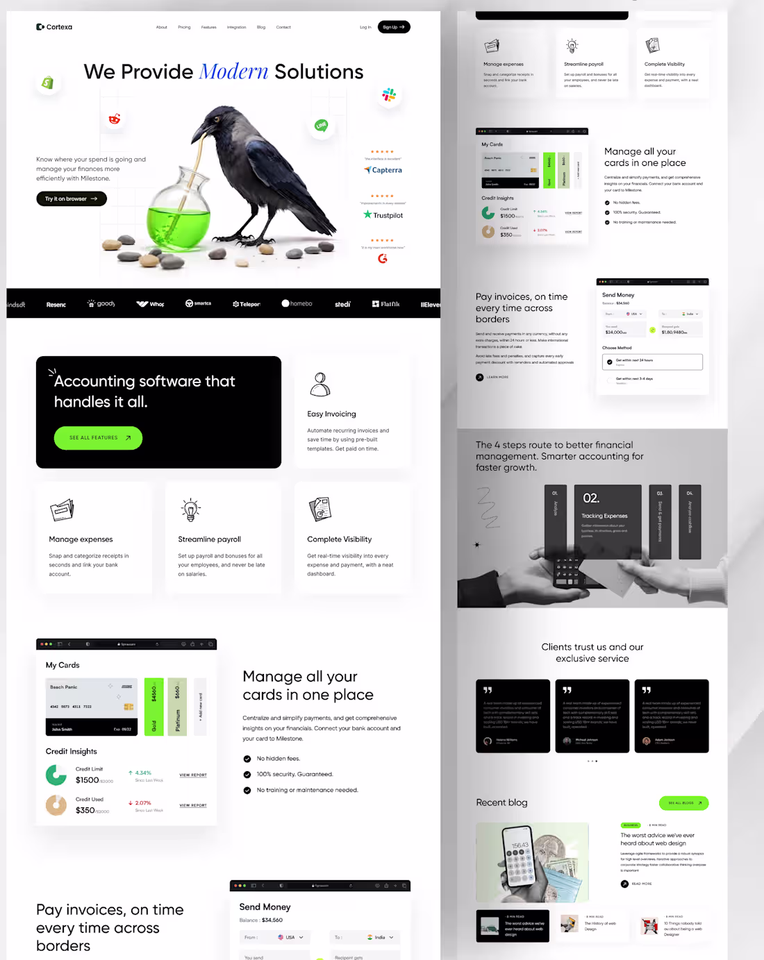 Cover image for Framer-Built Fintech SaaS Website for