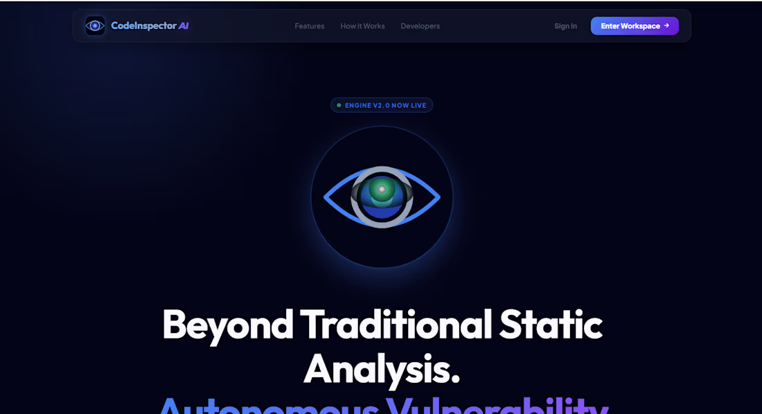 Cover image for Code Inspector AI 
Overview - AI-powered