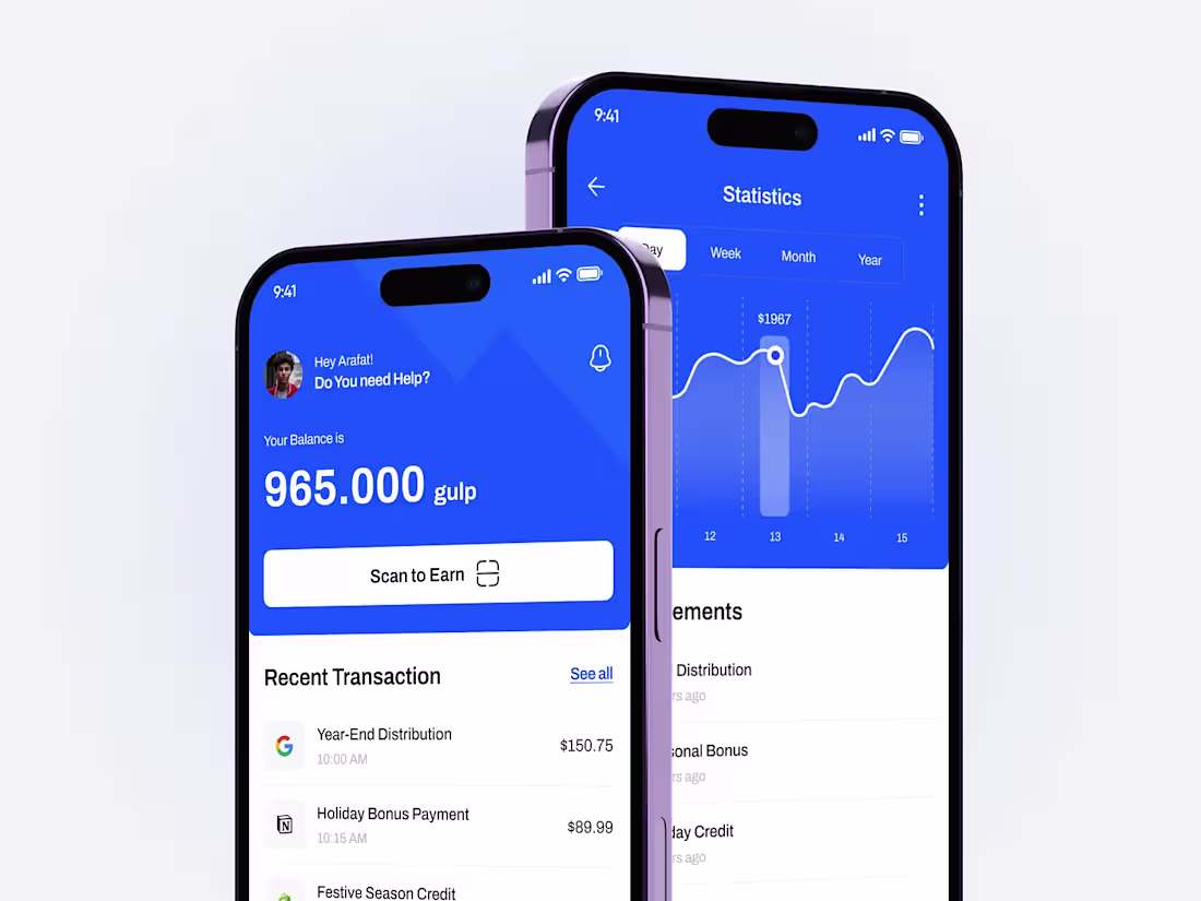 Cover image for Fintech Wallet App UI Design