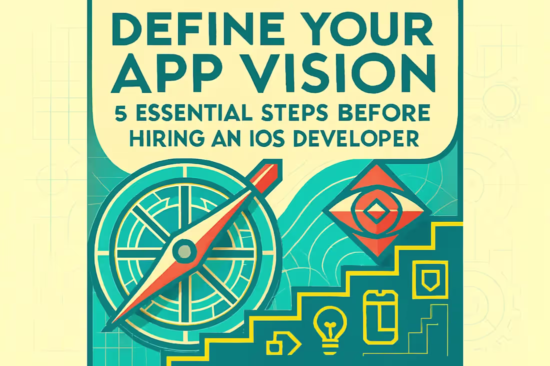 Cover image for Define Your App Vision: 5 Essential Steps Before Hiring an iOS Developer