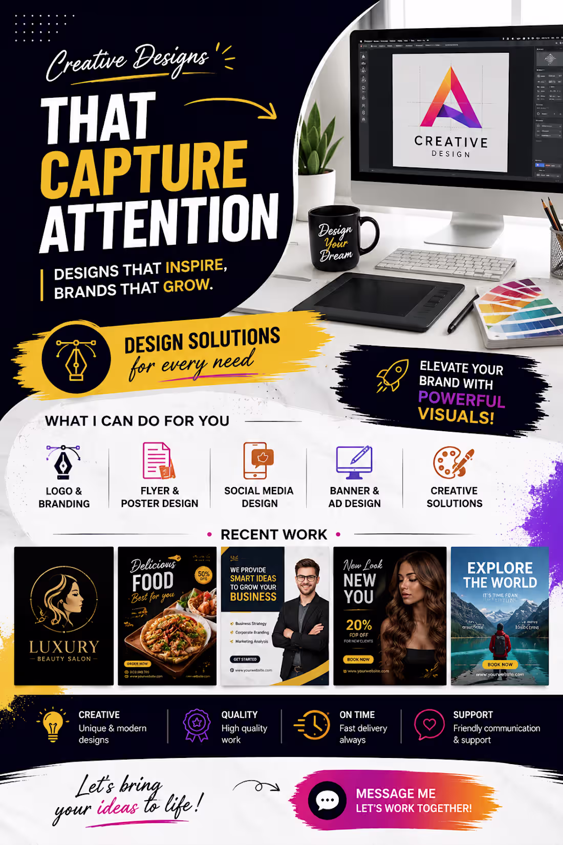 Cover image for Here's a sample promotional design