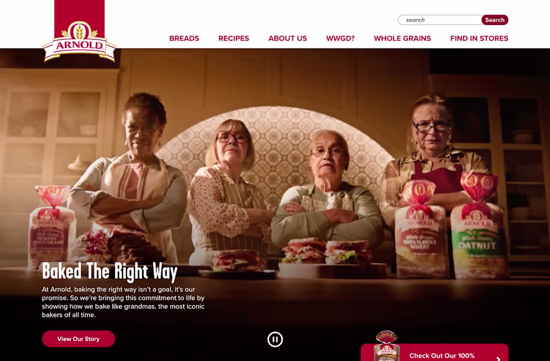 Cover image for Arnold Bread

Built a large-scale branded