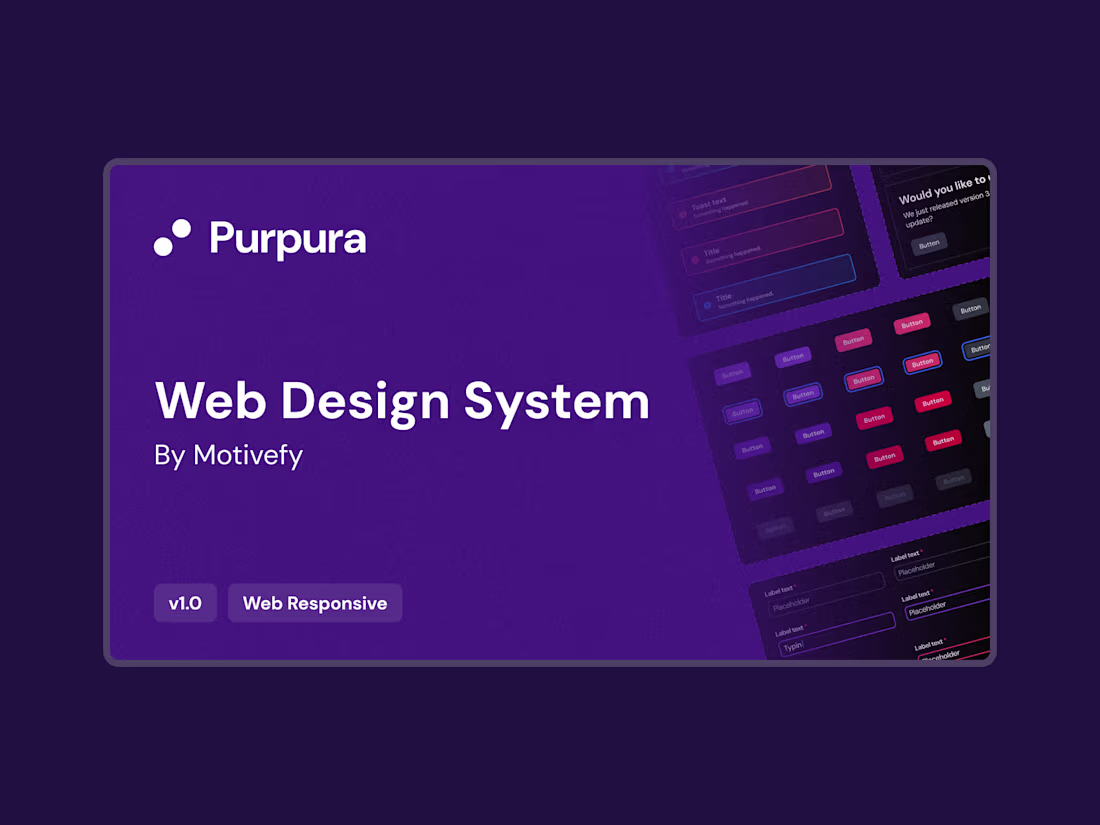 Cover image for Purpura Design system