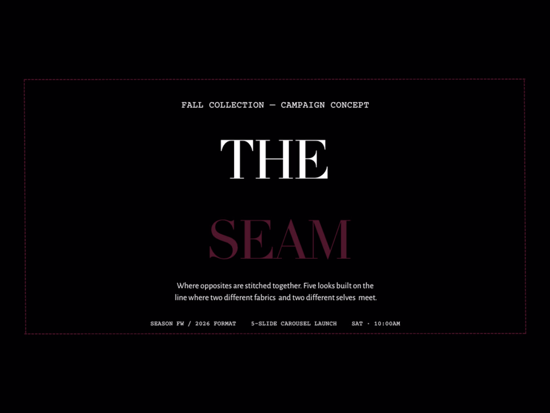 Cover image for The Seam - Social Campaign