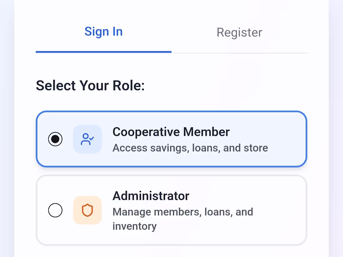 Cover image for A comprehensive employee cooperative portal featuring saving...