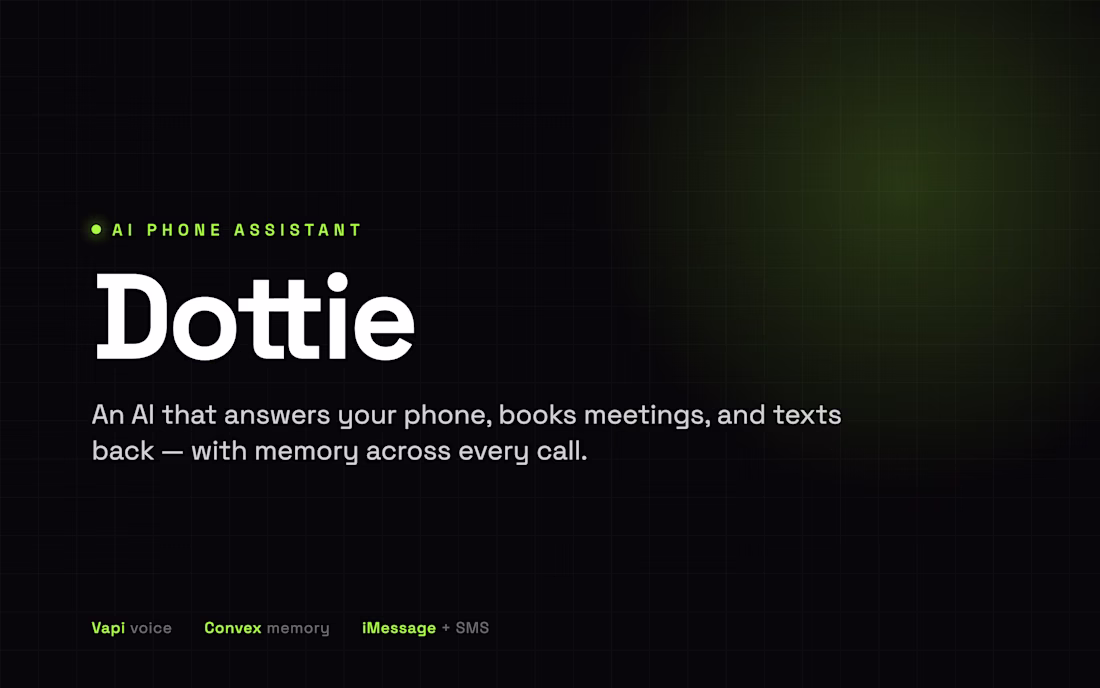Cover image for Dottie — AI Phone Assistant