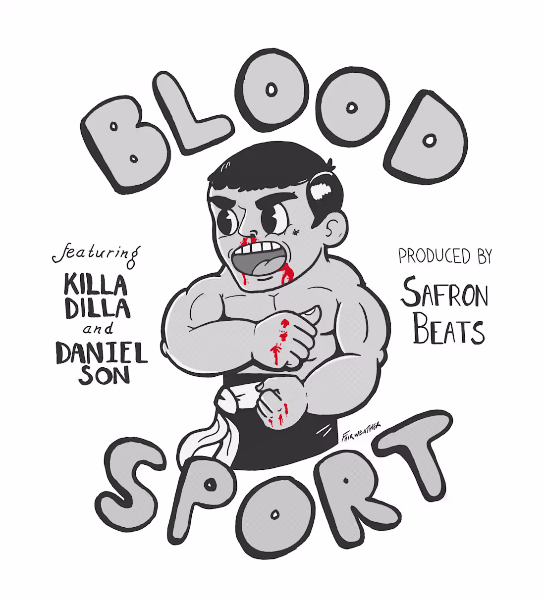 Cover image for Illustration for a rap single;