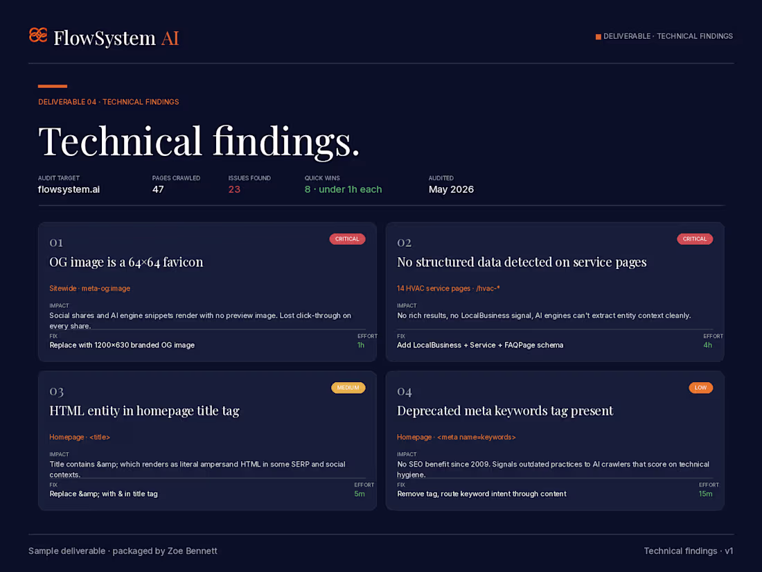 Cover image for Real findings from the FlowSystem