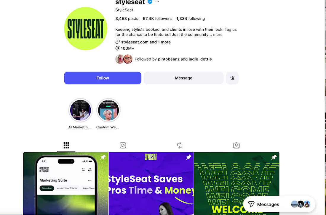 Cover image for Managed their Instagram account and