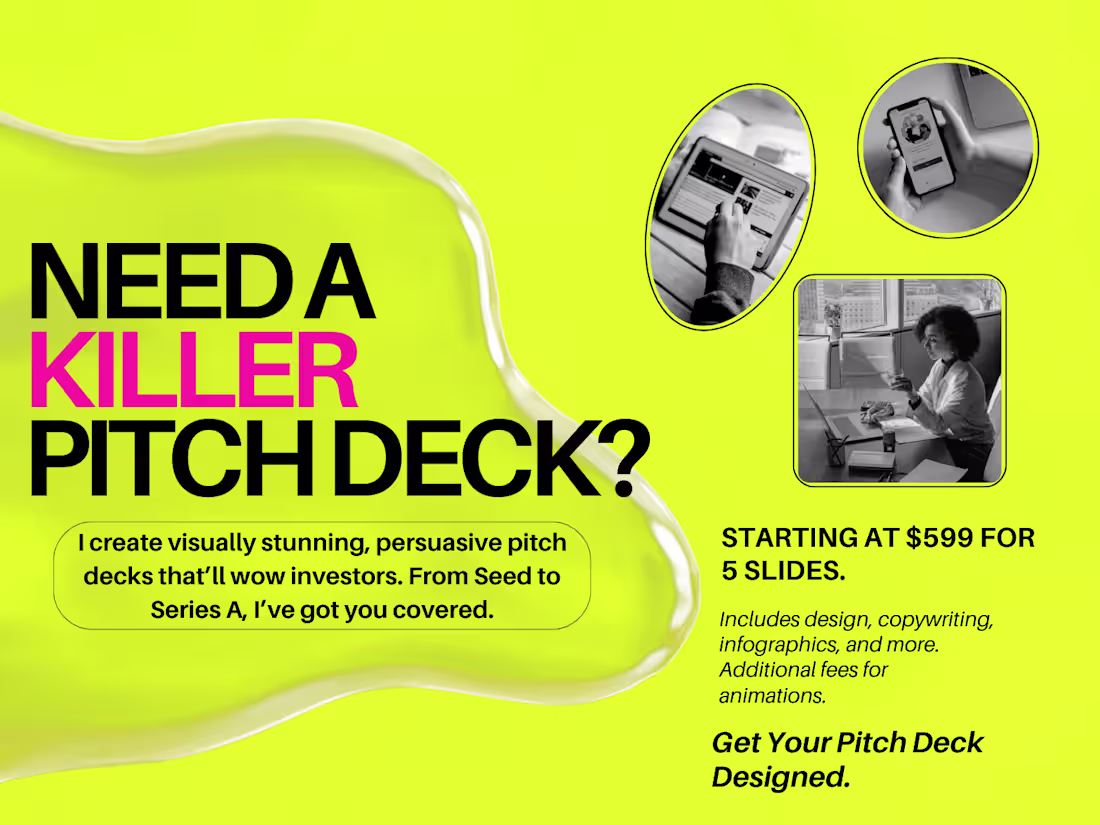 Cover image for Pitch Decks: Selected Work