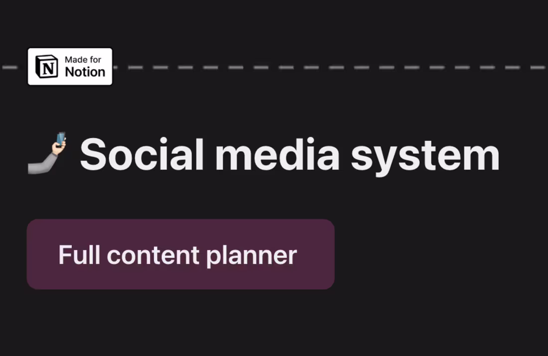Cover image for Social media planner compatible and