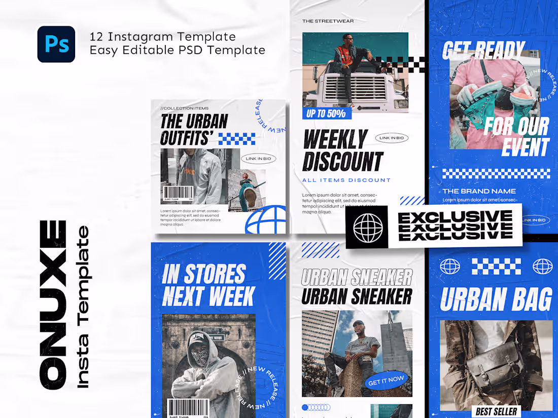 Cover image for I will create social media design for clothing brand