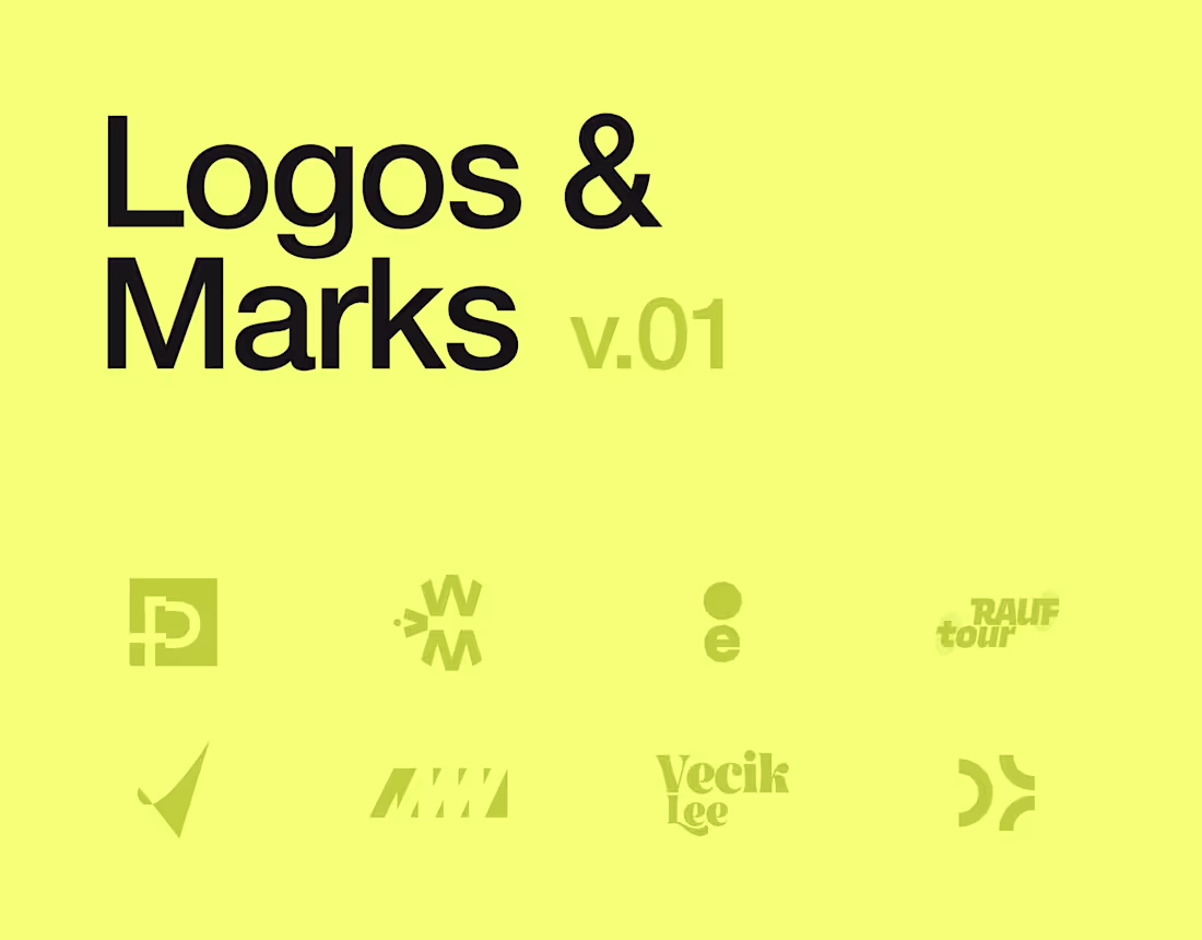 Cover image for Logotypes & Marks vol. 01