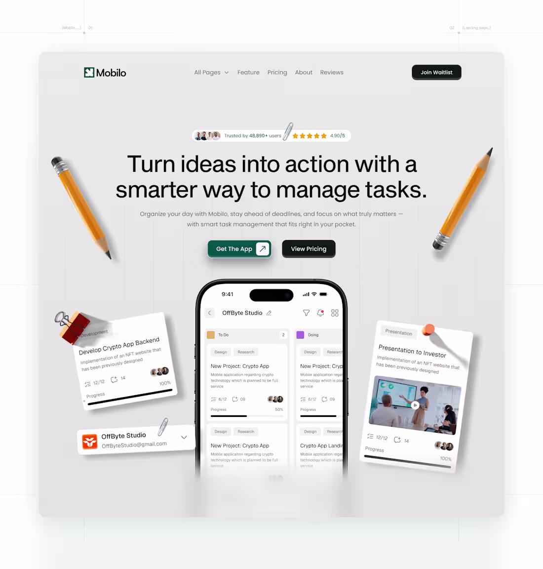 Cover image for Innovative Framer Template: Explore Mobilo's Eye-Catching De...