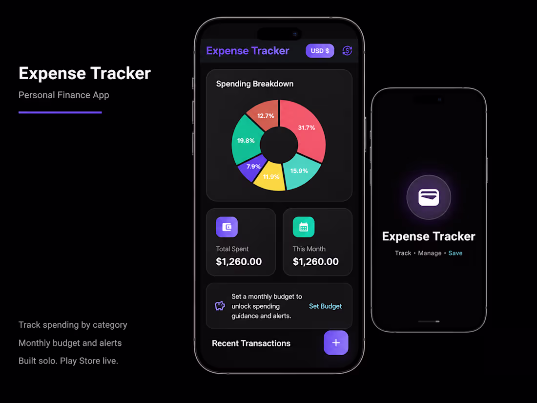 Cover image for A personal finance app built