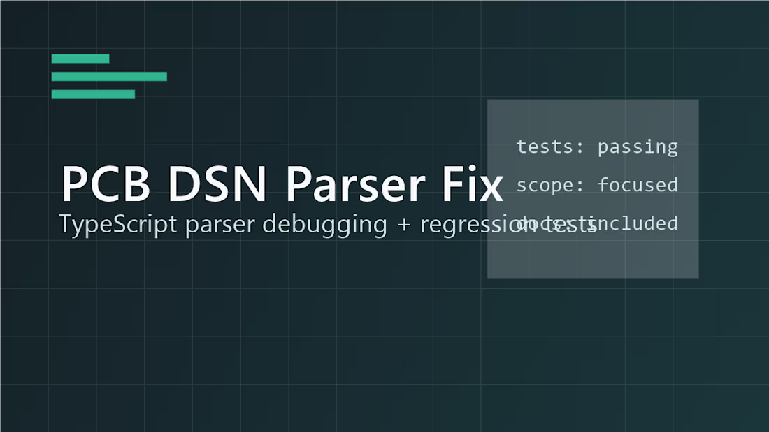 Cover image for Fixed a DSN-to-Circuit JSON conversion