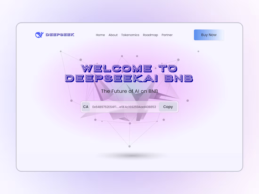Cover image for DeepSeek I AI Landing Page