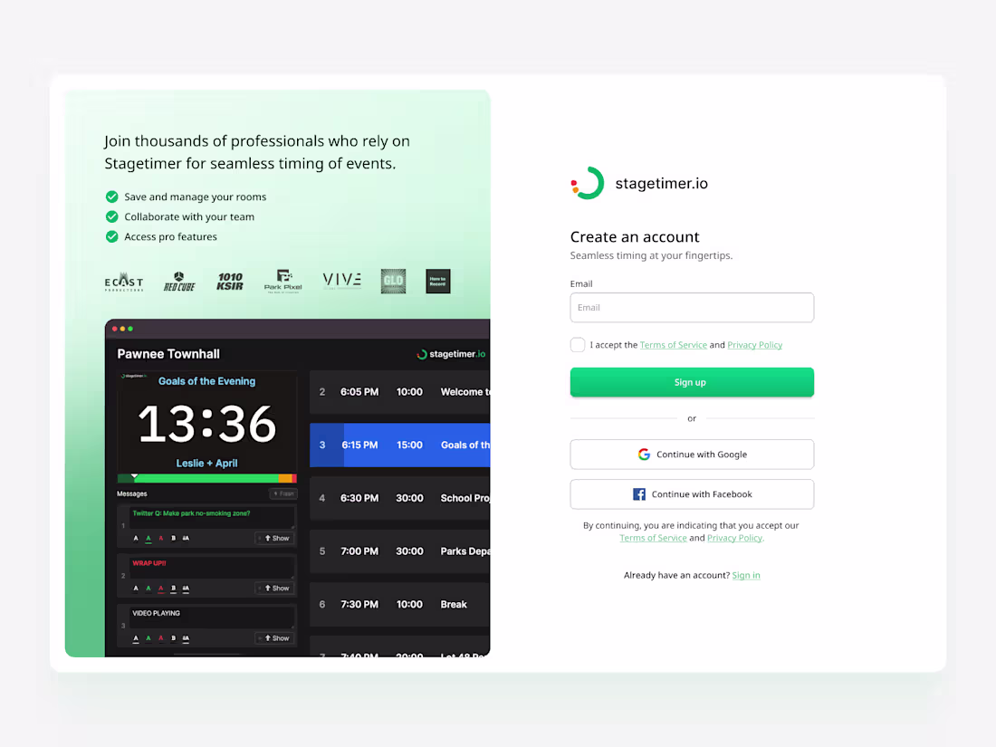 Cover image for Stagetimer