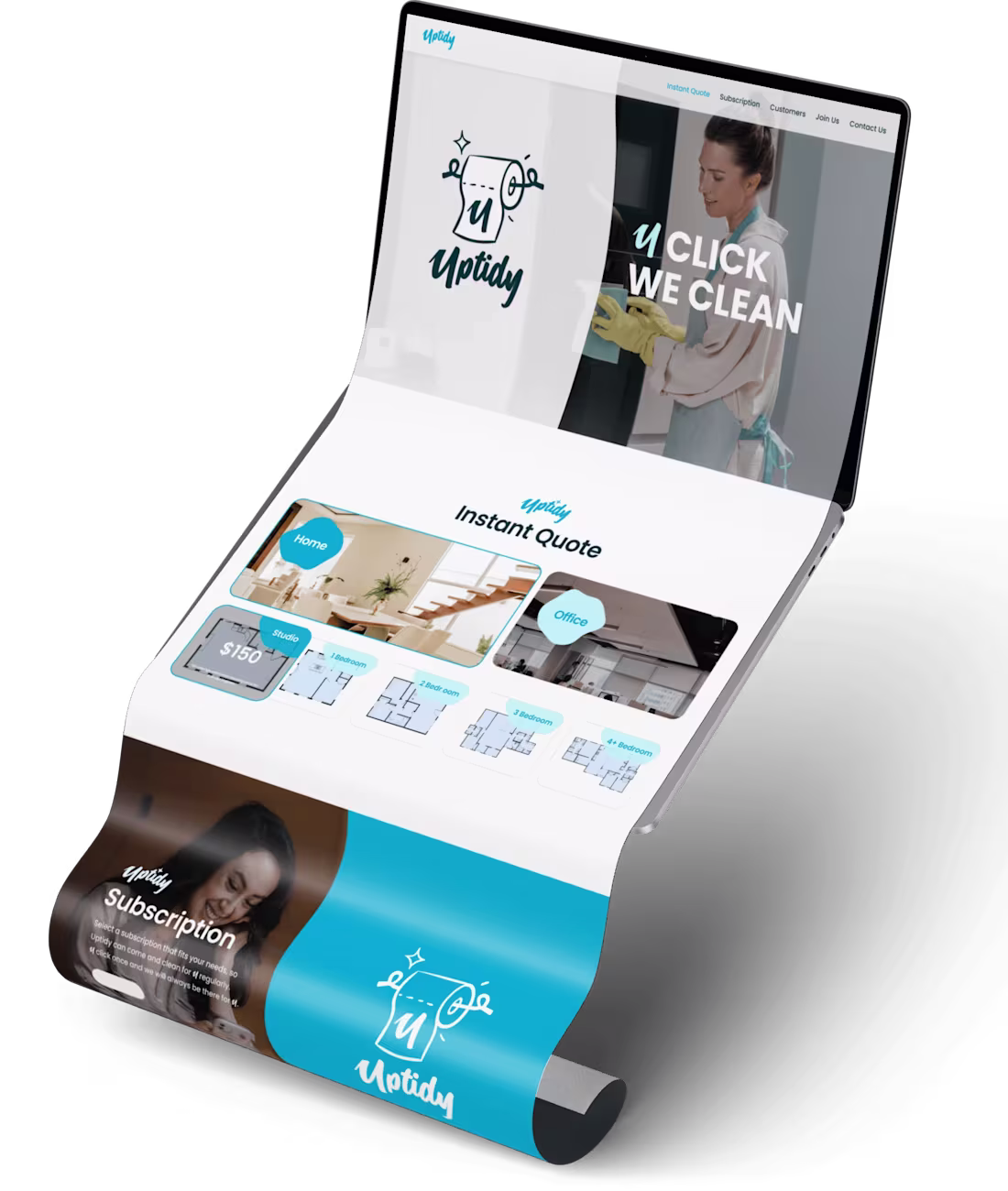 Cover image for With Uptidy we hope to