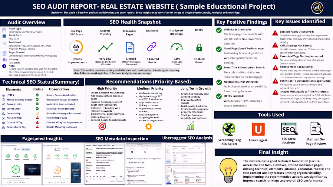 Cover image for SEO Audit