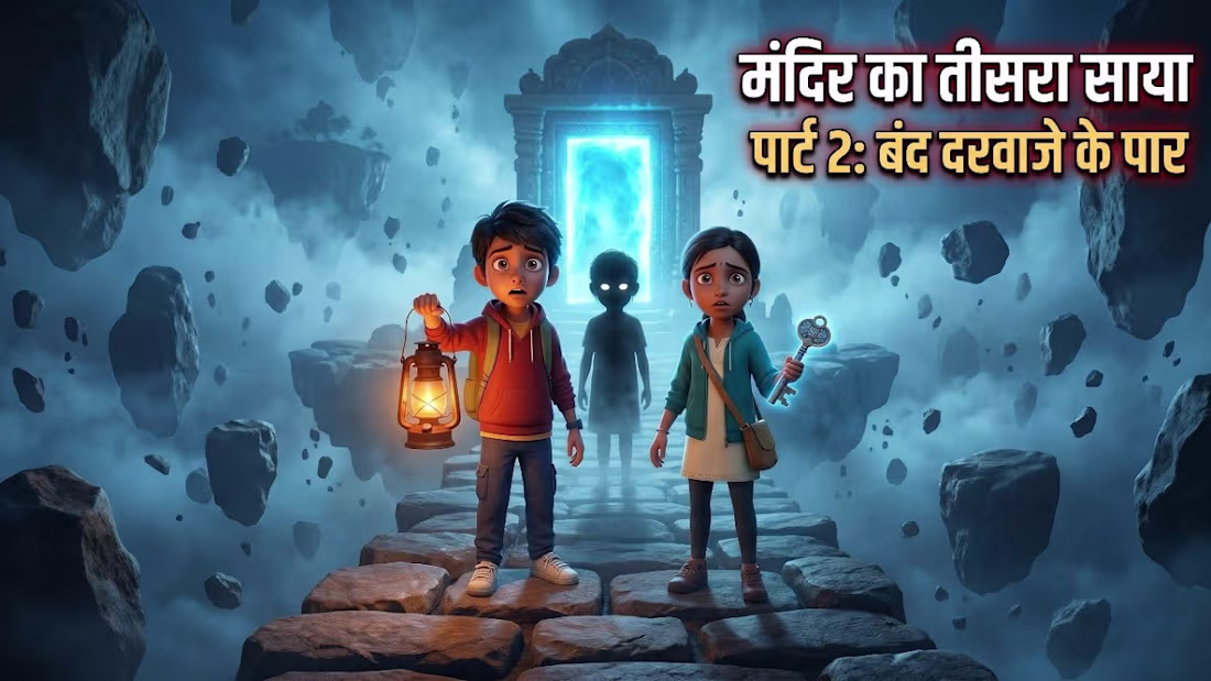 Cover image for Mandir Ka Teesra Saya Part 2: Band Darwaze Ke Paar|Animated story |