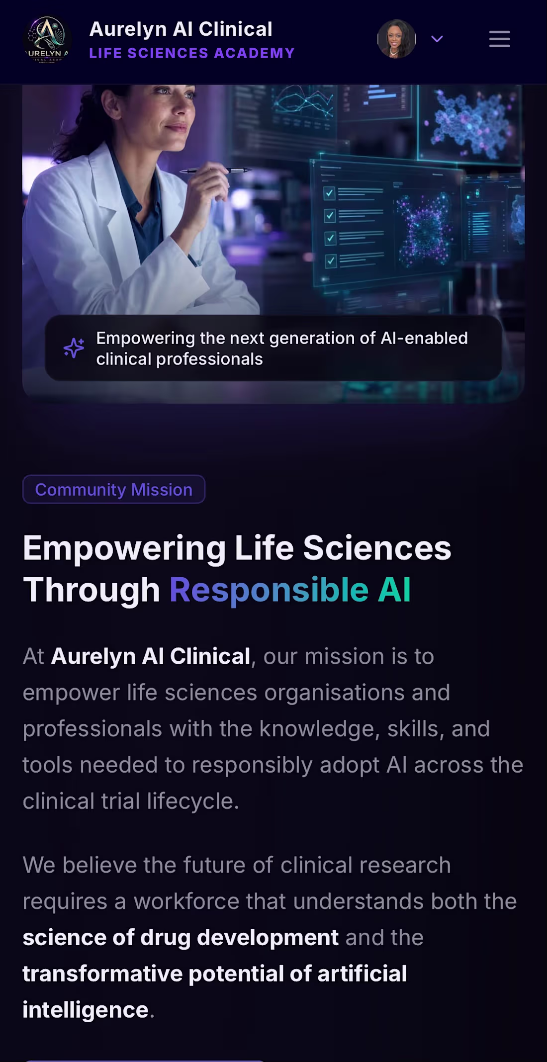 Cover image for Aurelyn AI Clinical Community for