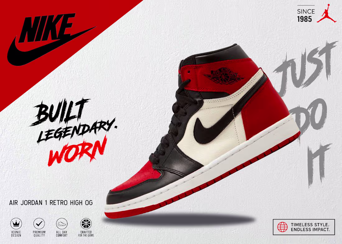 Cover image for Nike Shoes (Product Advertising Design