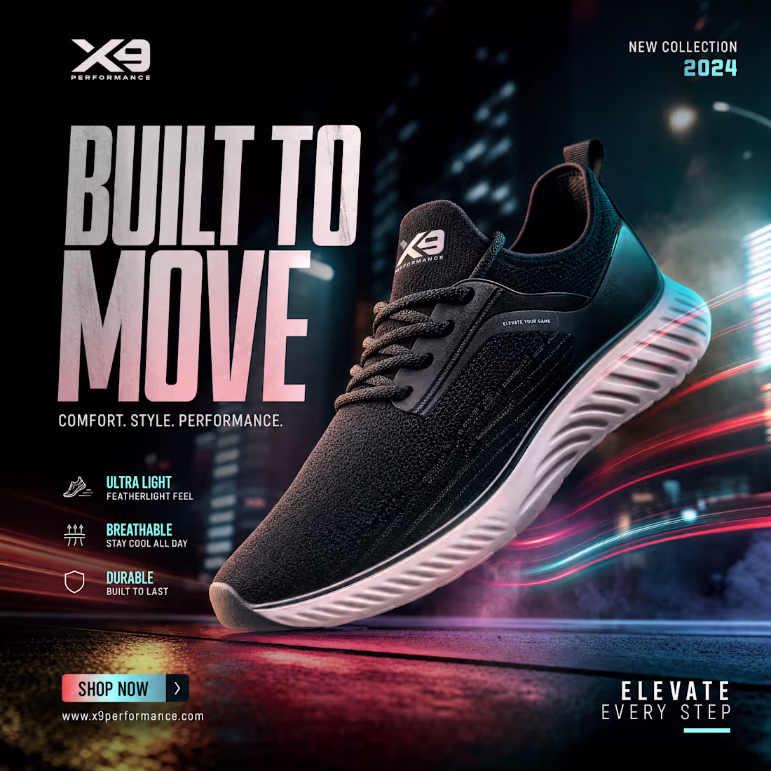 Cover image for Move Without Limits
Lightweight feel. Maximum