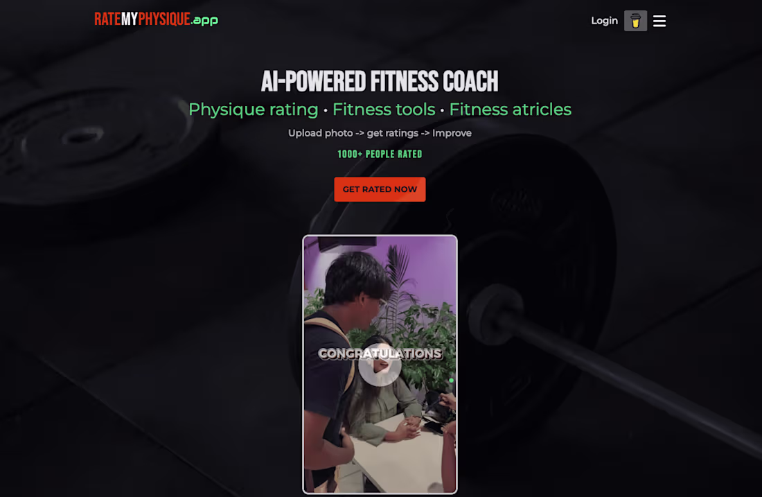Cover image for Rate My Physique