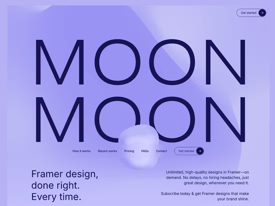Cover image for 👩‍💻🎨🗓️ Monthly Framer & Design Retainer with Sian