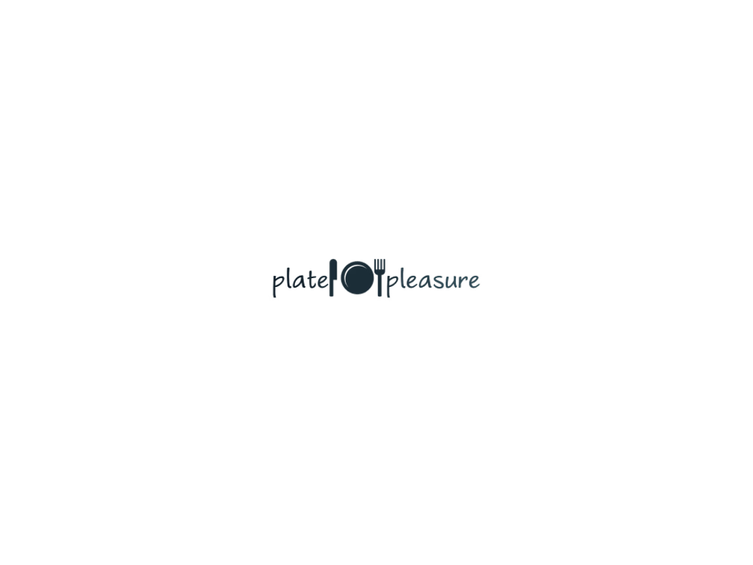 Cover image for Logo for "Plate Pleasure"
