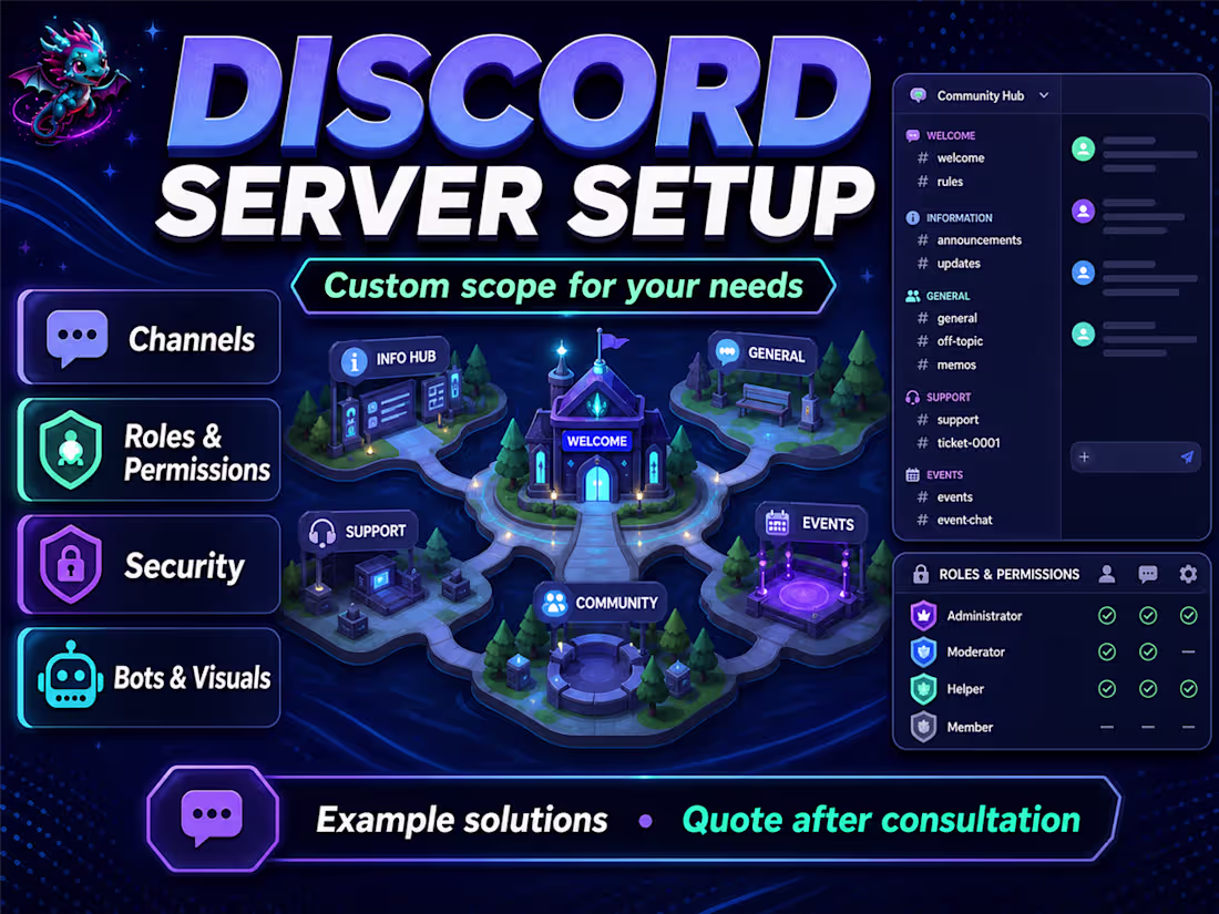 Cover image for Discord Server Audit and Optimization