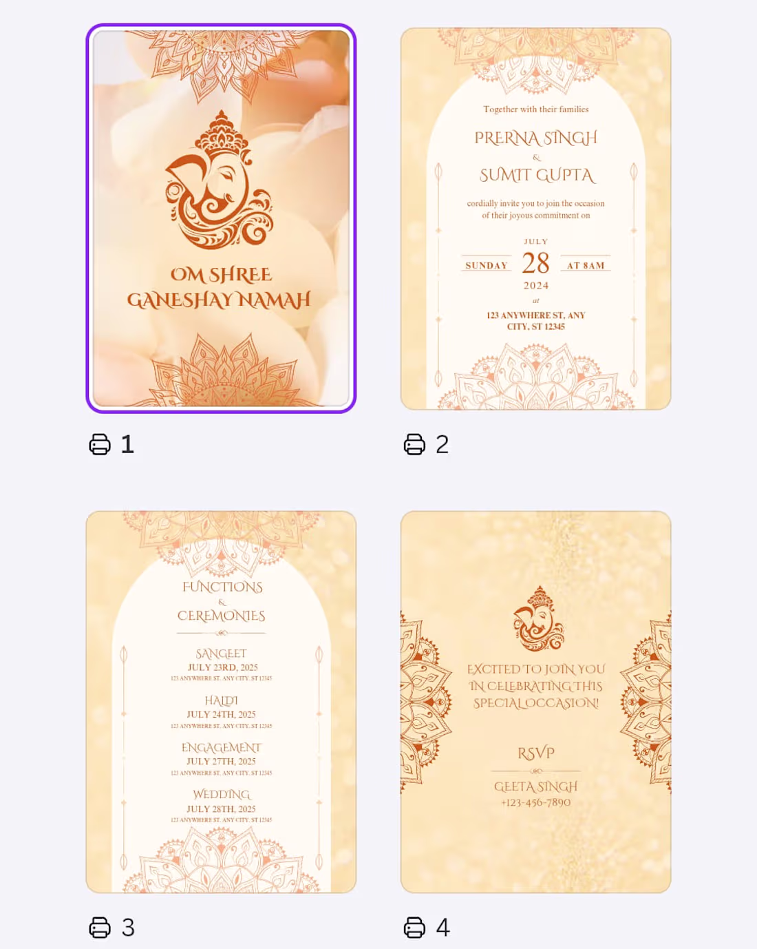 Cover image for Wedding Invitation