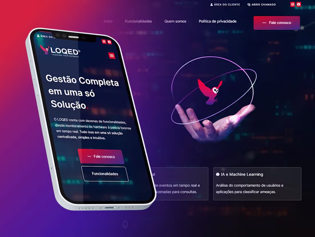 Cover image for Wordpress + Elementor Website - Loqed Systems