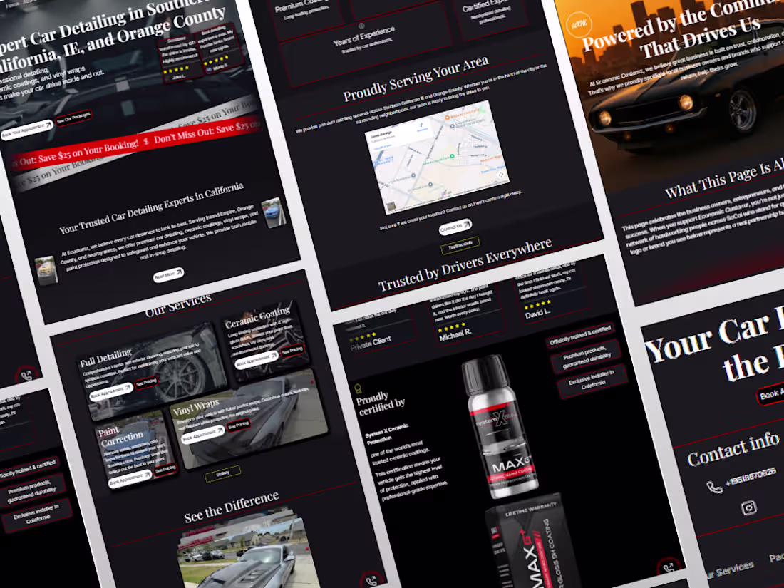 Cover image for I build modern, High converting websites.