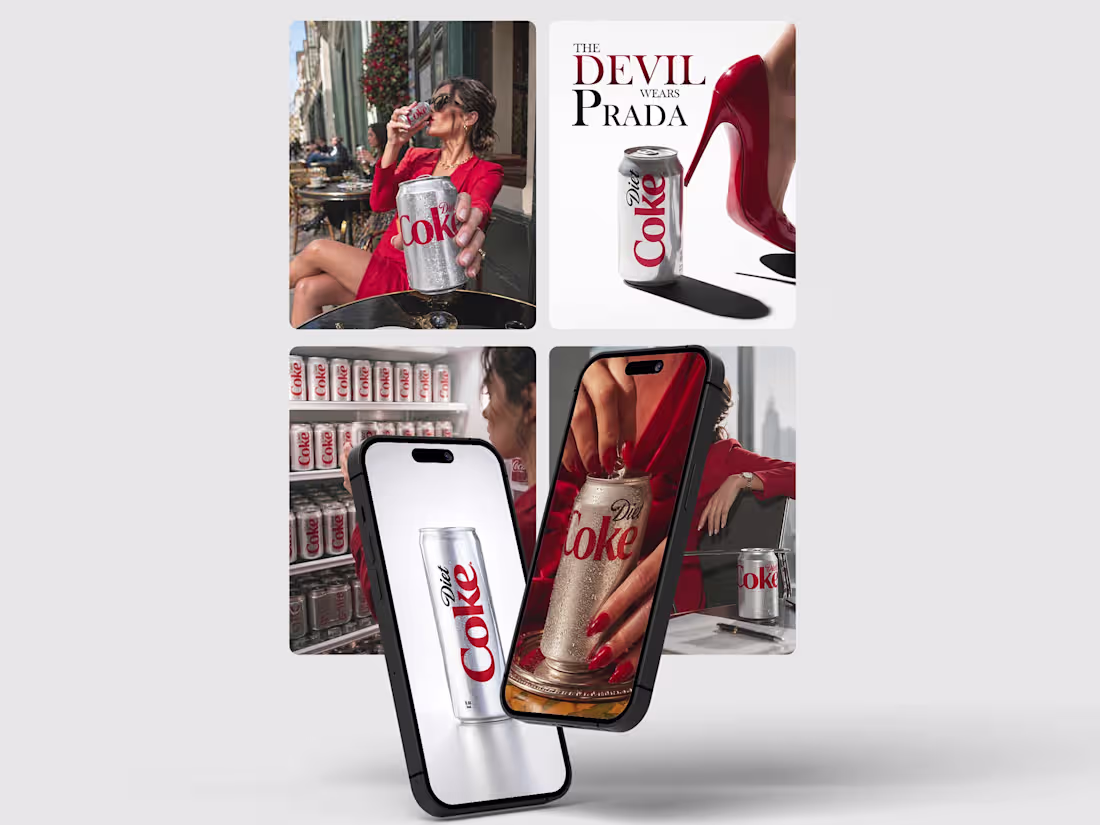 Cover image for Diet Coke Campaign – High-Impact