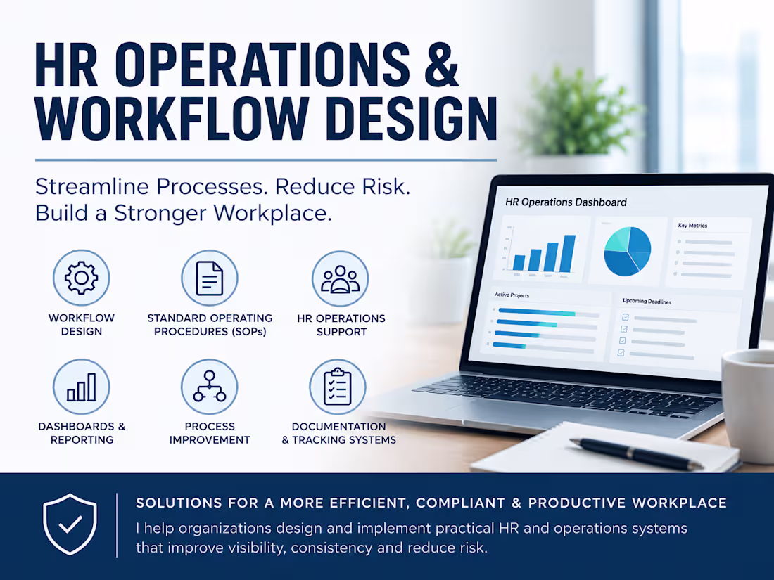 Cover image for HR Operations & Workflow Design